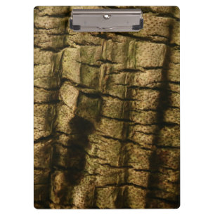 Palm Tree Bark Klemmbrett