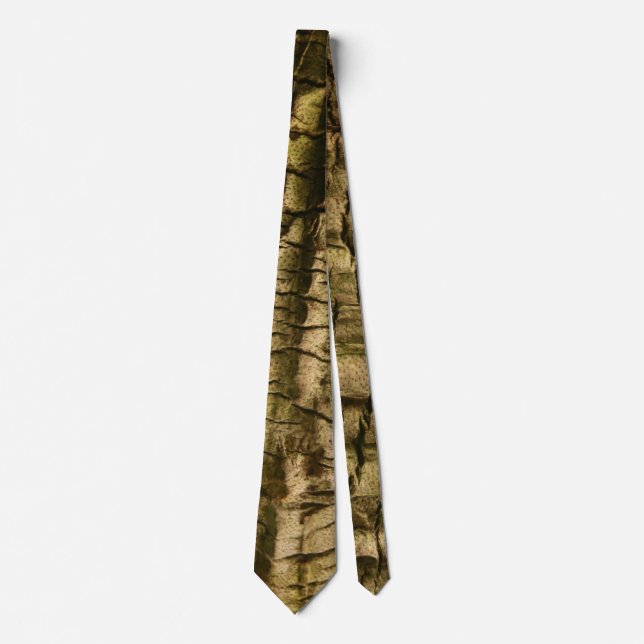 Palm Tree Bark Krawatte (Vorderseite)