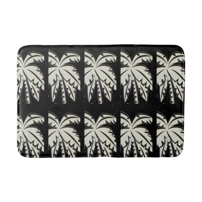 Palm Tree Bath Mat Badematte (Vorderseite)