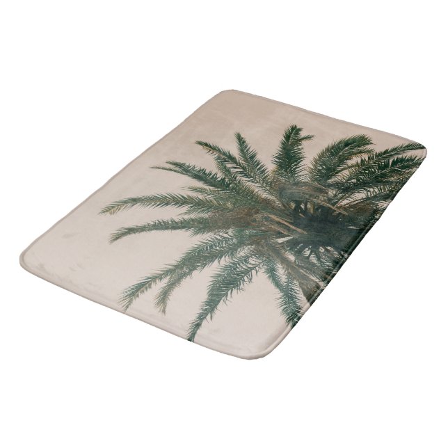 Palm Tree Beach Dream #6 #wall #art Badematte (Schrägansicht)