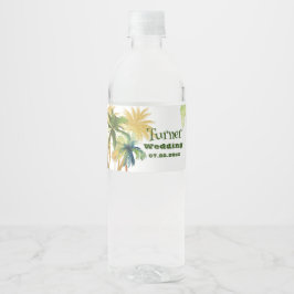 Palm Tree Beach Wedding