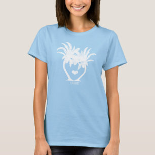 Palm Tree Beach Wedding T-Shirt
