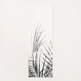 Palm Tree Blätter Minimalismus Sketch Yogamatte