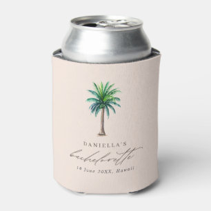 Palm Tree Blush Junggeselinnen-Abschied Dosenkühler