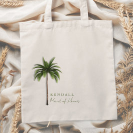 Palm Tree Bridesmaid Brautparty Minimalistisch Tragetasche