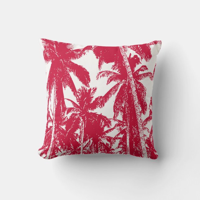 Palm Tree Design Kissen (Vorderseite)