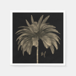 Palm Tree Elegante Ristorante La Lanchetta Serviette