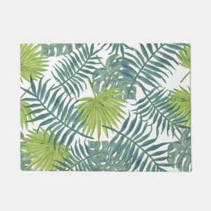 Palm Tree Fronds malen hawaiisch Fußmatte