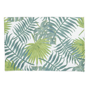 Palm Tree Fronds malen hawaiisch Kissenbezug