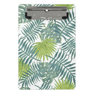 Palm Tree Fronds malen hawaiisch Mini Klemmbrett