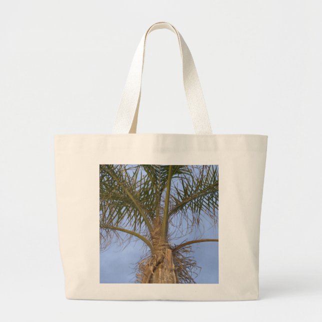 Palm Tree  Jumbo Stoffbeutel (Vorne)