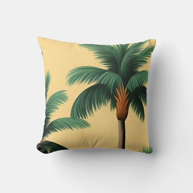Palm Tree Kissen (Vorderseite)