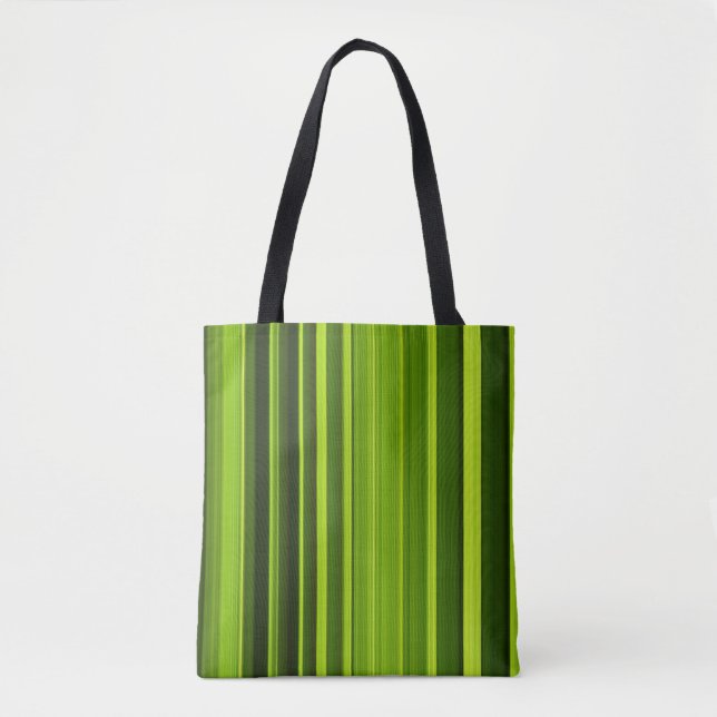 Palm Tree Leaf Textur Tasche (Vorderseite)