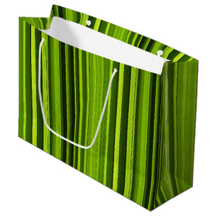 Palm Tree Leaf Texturmuster Große Geschenktüte