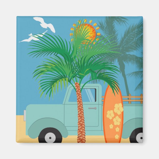 Palm Tree Magnet (Vorne)
