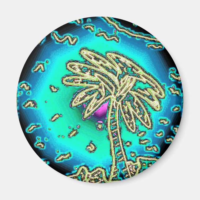 PALM TREE Magnet (Vorne)