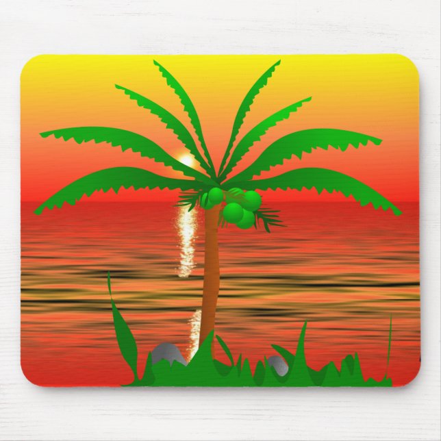 Palm Tree Mousepad (Vorne)