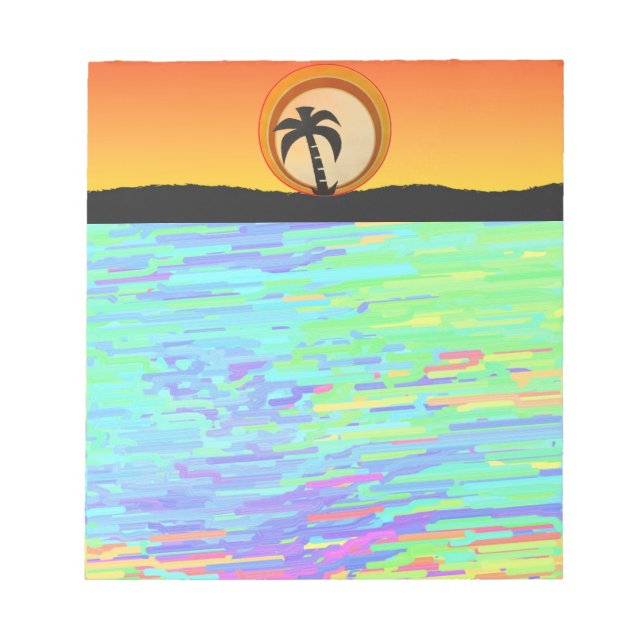 Palm Tree Notizblock (Vorderseite)
