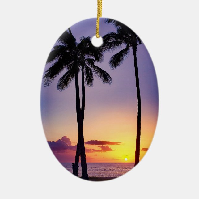 Palm Tree Ornament (Vorne)