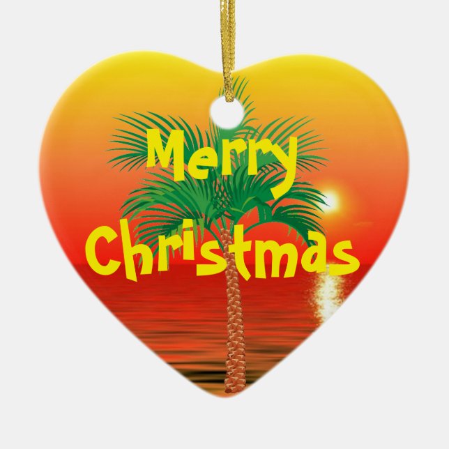 Palm Tree Ornament (Vorne)