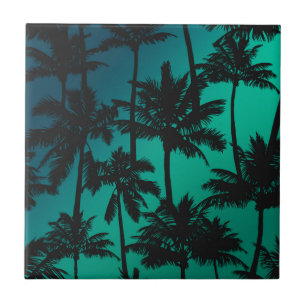 Palm Tree Pattern Fliese