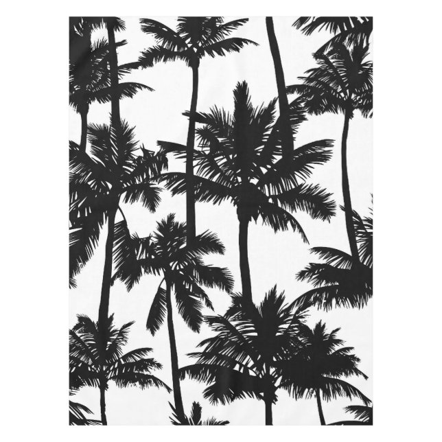 Palm Tree Pattern Tischdecke (Vorderseite)