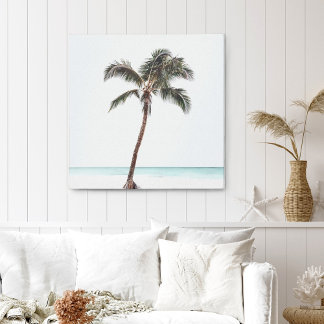 Palm Tree Photo Côtière Tropicale Toile Été Pr