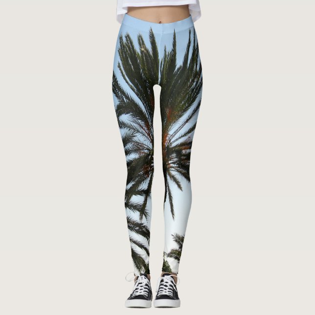 Palm Tree photo Legging (Devant)