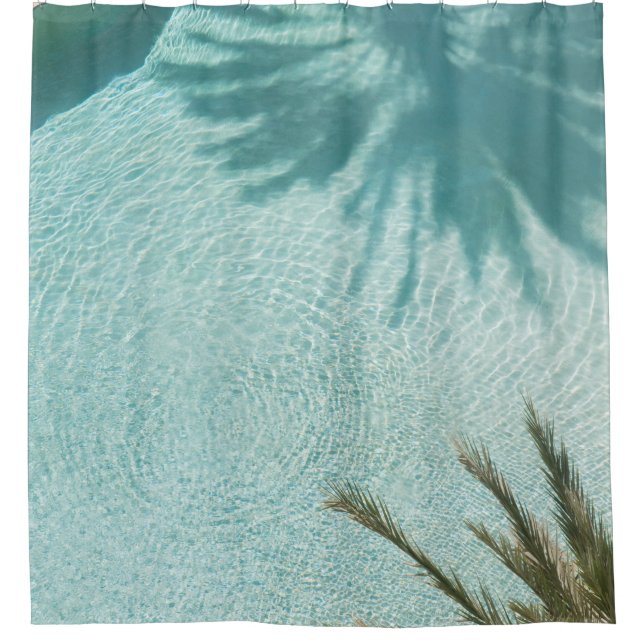 Palm Tree Pool Dream #2 #wall #art  Duschvorhang (Vorderseite)