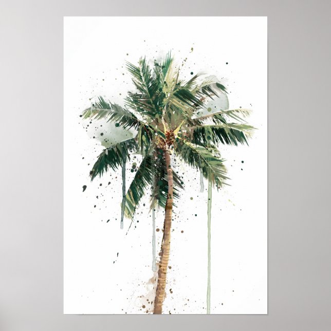 Palm Tree Poster (Vorne)