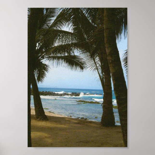 Palm Tree Poster (Vorne)