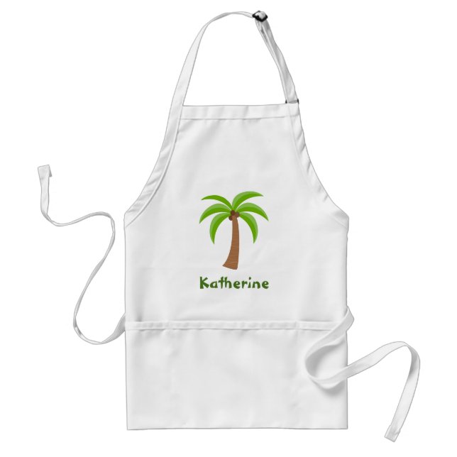 Palm Tree Schürze (Vorne)