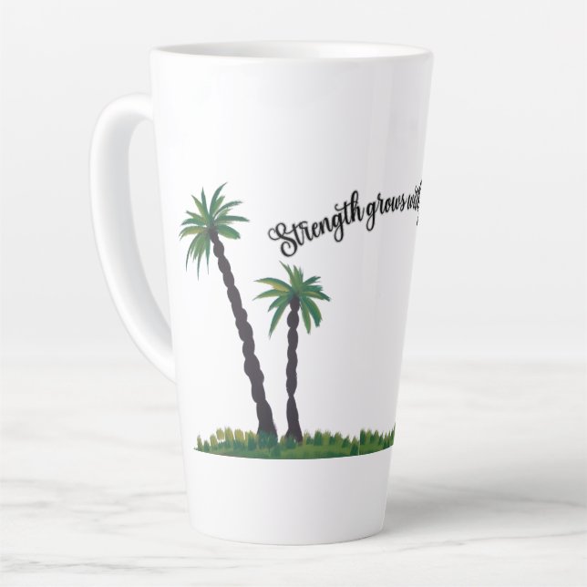 Palm Tree Serenity Mug (Angle gauche)