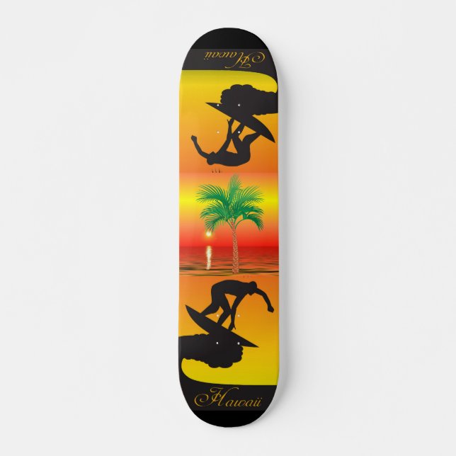 Palm Tree Skateboard (Vorne)