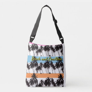 Palm Tree Skyline Kreuz Tasche