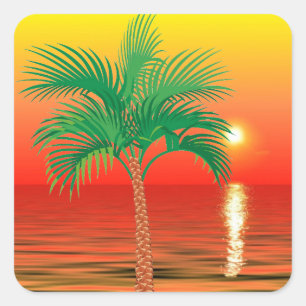 Palm Tree Sticker