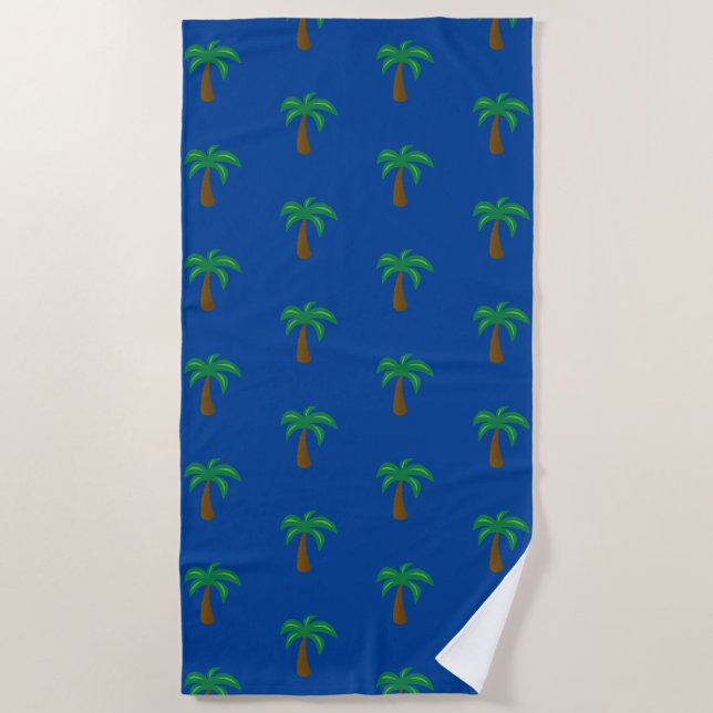 Palm Tree - Strandtuch (Vorderseite)