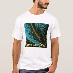 Palm Tree Summer Vibes T - Shirt