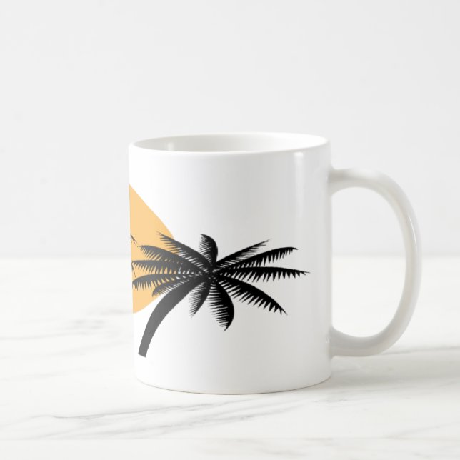 Palm Tree Tasse (Rechts)