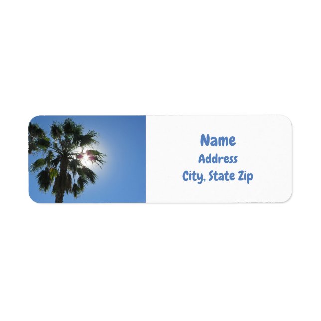 Palm Tree Tropical Sunshine Island Paradise (Vorne)