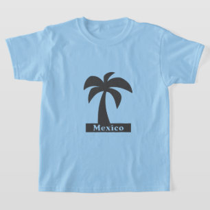 Palm Tree (Vacances Mexique) - T-shirt de base pou
