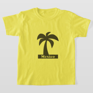 Palm Tree (Vacances Mexique) - T-shirt de base pou
