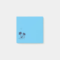 Palm Trees Beach Sky Blue