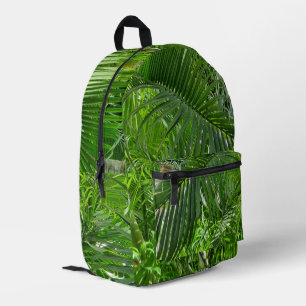 Palm Trees Jungle Print Bag Bedruckter Rucksack