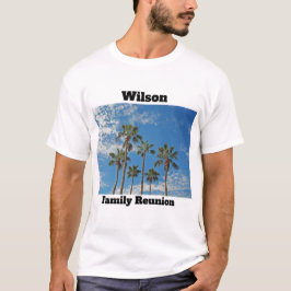 Palm Trees Paradise Family Wiedersehen Keepake T-Shirt