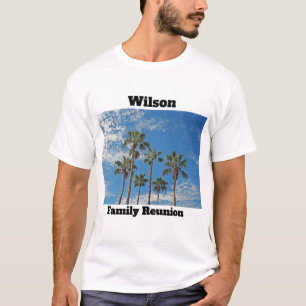 Palm Trees Paradise Family Wiedersehen Keepake T-Shirt