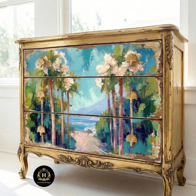 Palm Trees Santa Monica Seidenpapier (Von Creator hochgeladen)