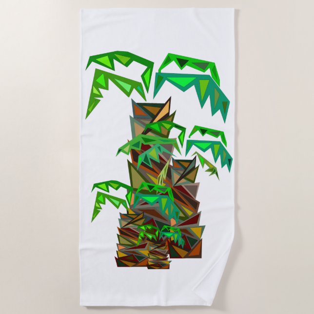 Palm Trees Strandtuch (Vorderseite)