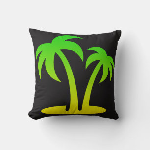 Palm Trees Throw Kissen