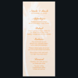Palm Trees Tropical Wedding Menu Cards Menükarte<br><div class="desc">Palm Trees benutzerdefinierte Hochzeitsmenükarten. Ideal für Sommer und Hochzeiten in Urlaubsort.</div>